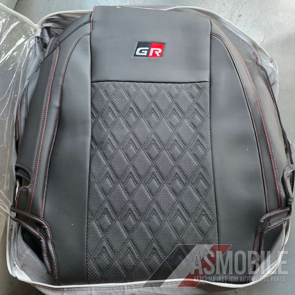Toyota Sienna 2011-2020 LE XLE GR/GRMN Style Premium Leather Style Custom Seat Covers - 4 Seat Set