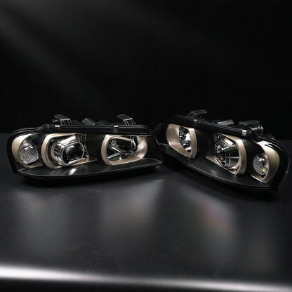 Nissan Skyline R34 GT-R / GT-T LED Projector Headlights - LH + RH Set