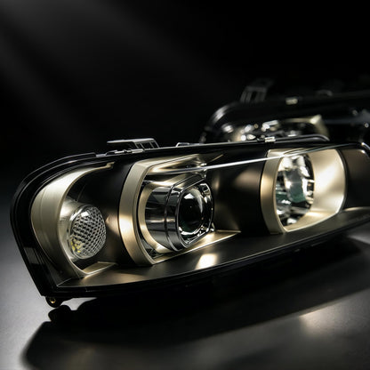 Nissan Skyline R34 GT-R / GT-T LED Projector Headlights - LH + RH Set