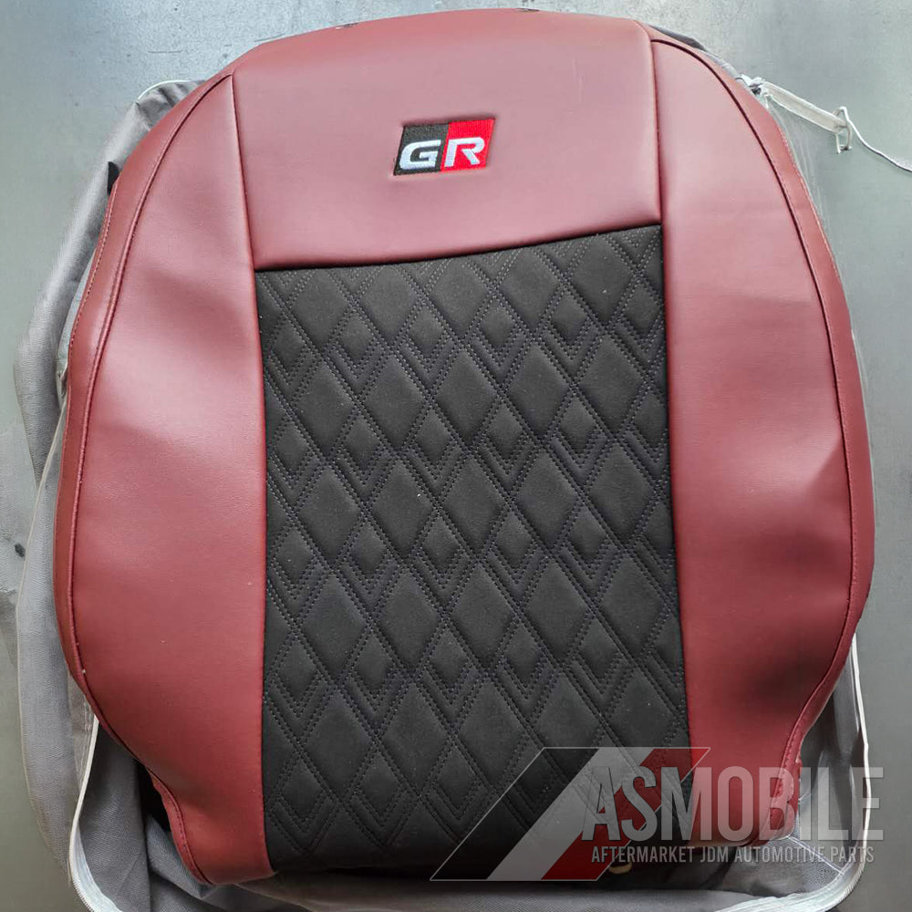 Toyota Sienna 2011-2020 LE XLE GR/GRMN Style Premium Leather Style Custom Seat Covers - 4 Seat Set