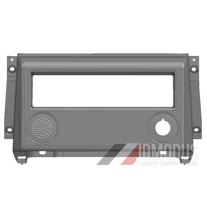 Toyota AE86 Corolla GTS SR5 Carbon Fiber Center Dash Climate Control Bezel