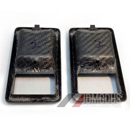 Toyota AE86 Corolla GTS SR5 / AW11 MR2 Carbon Fiber Interior Door Handle Bezel - Direct Replacement