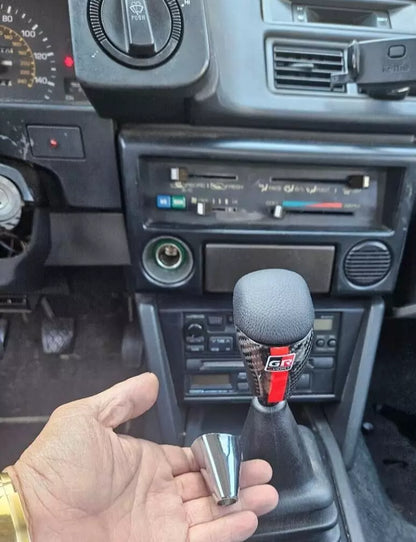 TOYOTA JDM Custom GR SPORT CARBON GEAR SHIFT KNOB A/T 4runner Tundra Sienna