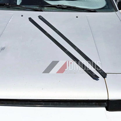Toyota AE86 Corolla GTS SR5 / Trueno Levin Carbon Fiber Door Sill Step Plate Set - LH + RH